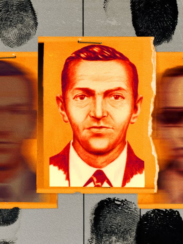 FBI composite sketch of DB Cooper based on witness descriptions from 1971